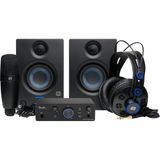 Fender Quantum Complete | Fender Quantum Lt 2 Ses Kartı, Eris 3.5 Gen 2 Stüdyo Monitörleri, M7 Mkıı Mikrofon, Hd7 Kulaklık ve Fender Studio Pro Yazılımdan Oluşan Kayıt Paketi - Siyah