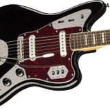 Fender Squier Classic Vibe 70s Jaguar Black - Indian Laurel Elektro Gitar