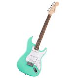 Fender Squier Debut Series Stratocaster Elektro gitar, yeni başlayanlar için gitar, 2 yıl garantili, Seafoam Green
