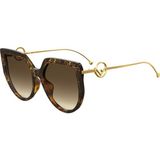 Fendi FF0428/F/S 086HA Güneş Gözlüğü - Kahverengi