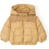 Fendi Kamel Unisex Bebek Puffer Mont - 12 Ay