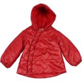 Fendi Kırmızı Kapüşonlu Unisex Bebek Mont - 12 Ay