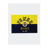 Fenerbahçe 17x24 15 Yaprak Karton Kapak Spiralli Resim Defteri
