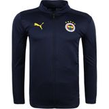 Fenerbahçe 2024/25 A Takım Futbolcu Tam Fermuarlı Lacivert Eşofman Üstü Erkekler İçin Kaliteli Kumaş