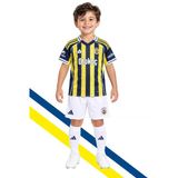 Fenerbahçe 2025/26 Çubuklu Forma, Şort, Çorap Set