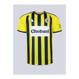 Fenerbahçe 2026/2027 Yeni Sezon Chobani Çubuklu Forma, Erkek, Lacivert-Sarı, XS