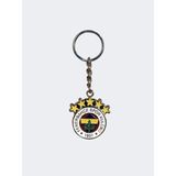 Fenerbahçe 5 Yıldız Logo Anahtarlık - Gümüş