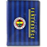 Fenerbahçe A4 72 Yaprak Karton Kapak Spiralli Defter Kareli (594567) 1 Adet