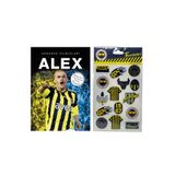 Fenerbahçe Alex - Sticker - Şekilli Etiket - Poster Hediyeli