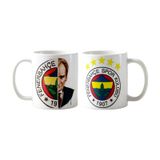 Fenerbahçe Atatürk Porselen Kupa Bardak 002 Çok Renkli GHSTBSTRKP0087