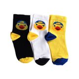 Fenerbahçe Çocuk Yellow Maskot 3lü Çorap Lacıvert-sarı-beyaz
