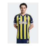 Fenerbahçe Çubuklu Forma 25/26 Erkek İç Saha Forması SARI-LACİVERT