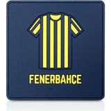Fenerbahçe Çubuklu Forma Silikon Bardak Altlığı (2'li Set) - Lisanslı Orijinal