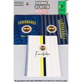 Fenerbahçe "DEKOMUS CEP DEFTERİ HEDİYELİ" LİSANSLI FENERBAHÇE"TEKLİ" SPIRALLI KARELİ A4 KARTON KAPAK 72 YAPRAK