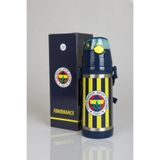 Fenerbahçe "DEKOMUS CEP DEFTERİ HEDİYELİ" LİSANSLI SARI LACİVERT ÇELİK MATARA 500 ML