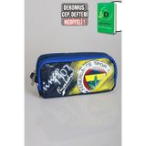 fenerbahçe Dekomus Cep Defteri Hediyeli Yeni Sezon Lisanslı Çift Bölmeli Kalem Çantası 1907, copy24725