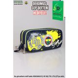 Fenerbahçe "dekomus Cep Defteri Hediyeli" Yeni Sezon Lisanslı Çift Bölmeli Kalem Çantası 1907