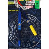 Fenerbahçe "DEKOMUS CEP DEFTERİ HEDİYELİ" YENİ SEZON LİSANSLI COMFORT VERSATİL UÇLU KALEM 0,7 MM