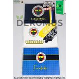 Fenerbahçe "dekomus Cep Defteri Hediyeli" Yeni Sezon Lisanslı Tekli Resim Defteri 17*24 Cm 15 Yaprak