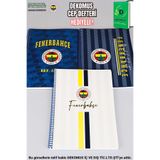 Fenerbahçe Dekomus Cep Defteri, Lisanslı, Spiralli, Çizgili, A4, Karton Kapak, 72 Yaprak