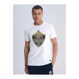 fenerbahçe Devrim Erbil Palamut Logolu T-shirt, L, TK010EFS02, Beyaz, Erkek