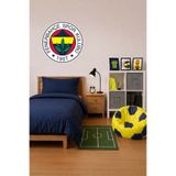 Fenerbahçe Duvar Sticker Arma 90 cm - Lisanslı Orijinal