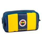 Fenerbahçe Efsane Çubuklu Suni Deri Kalem Çantası/Kalemlik - 25759