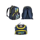 Fenerbahçe FB Official Lisanslı İki Bölmeli Okul Çantası + Beslenme Çantası Seti 25743-45 fbset2025bes