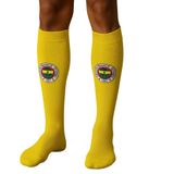 Fenerbahçe Galatasaray Futbol Çorabı, Sarı Renk, Unisex Yetişkin, Diz Altı, Maç ve Antrenman İçin, Tozluk, Basketbol, Voleybol Hetbol Çorap Kadın Çocuk Erkek Topuksuz (Sarı, 31-43, Fenerbahçe)