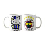 Fenerbahçe Hello Kitty Porselen Kupa Bardak 002 Çok Renkli GHSTBSTRKP0055