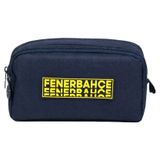Fenerbahçe İki Gözlü Erkek Çocuk Kabartmalı Sarı Okul Kalem Çantası/Kalemlik - 26734