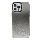 Fenerbahçe Iphone 13 Pro Max Uyumlu Premium Monochrome Büyük Logo Telefon Kılıfı Lacivert