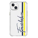 Fenerbahçe Iphone 13 Uyumlu Fenerbahçe El Yazı Telefon Kılıfı Lacivert