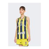 Fenerbahçe Kadın Basketbol Çubuklu Forması, Sarı-Lacivert, M Beden