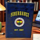 Fenerbahçe Karton Kapak SPR. A4 72 YP. Kareli Defter 31040