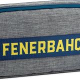 Fenerbahçe Kolon Detaylı Erkek Çocuk İki Bölmeli Kalem Kutusu/Kalemlik - Gri - Me25716