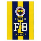 Fenerbahçe Lisanslı A4 Plastik Kapak 60 Yaprak Çizgili Defter