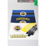 Fenerbahçe Lisanslı Büyük Boy Resim Defteri 24x34 cm 15 Yaprak Tek Adet