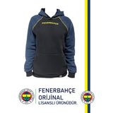 Fenerbahçe Lisanslı Erkek Tribün Sweatshırt - XS - Lacivert - Mavi