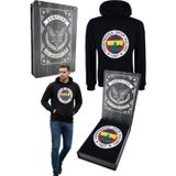 Fenerbahçe Lisanslı Fb Logolu Lacivert Kapüşonlu Sweat Lazer Kutu Hedi