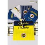 Fenerbahçe LİSANSLI FENERBAHÇE A4 SPIRALLI 2 ADET KARELİ,2 ADET ÇİZGİLİ DEFTER,TOP BAŞLIKLI UÇLU KALEM,16'LI OK