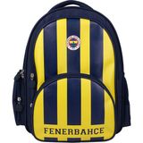 Fenerbahçe Lisanslı Suni Deri 3 Bölmeli Okul Çantası 24783 - Lacivert - Sarı