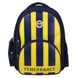Fenerbahçe Lisanslı Suni Deri 3 Bölmeli Okul Çantası 24783