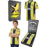 Fenerbahçe Lisanslı Unisex 24-25 Yeni Sezon Çubuklu Çocuk Forması Uv Kutu Hediyeli