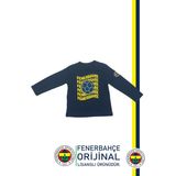 Fenerbahçe Lisanslı Uzun Kol Lacivert Bebek Sweat - 9 Ay