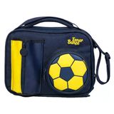 Fenerbahçe Matara Cepli Erkek Çocuk Futbol Topu Şekilli (Sarı - Lacivert) Okul Beslenme Çantası - 26786