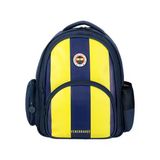 Fenerbahçe Okul Çantası Fenerbahçe Çubuklu Suni Deri İlkokul Sırt Çantası