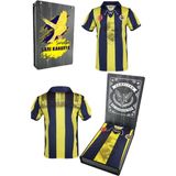 Fenerbahçe Orijinal 100. Yıl Forma Özel Tasarım Hediyelik Ahşap Kutulu - Lacivert - XL