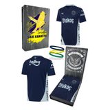Fenerbahçe Orijinal 24/25 Mavi Çocuk Forma Bileklik Hediyeli Özel Tasarım Hediyelik Ahşap Kutulu