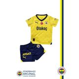 Fenerbahçe Orijinal Lisanslı 23-24 Sarı Çocuk Forma Set